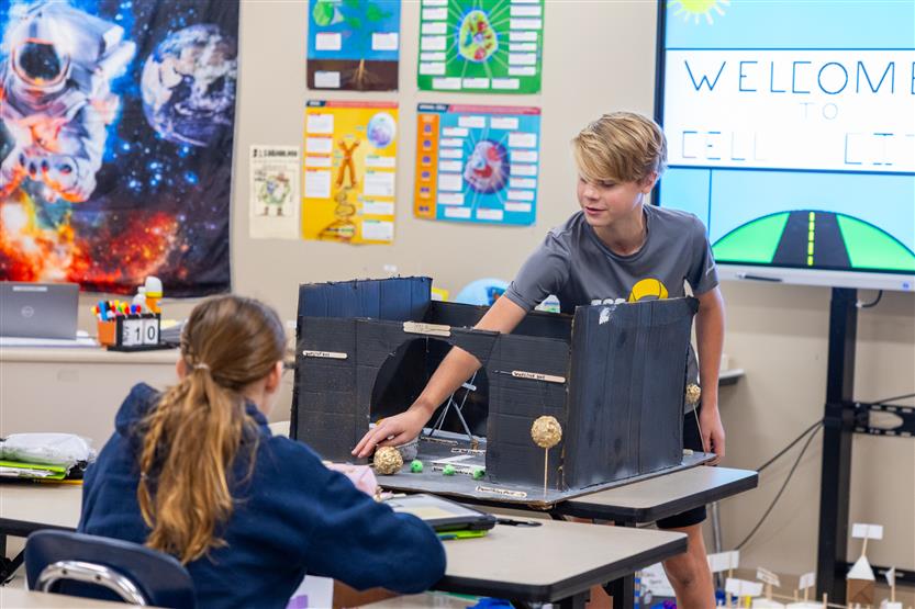 Students present science projects